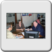 Riunione in una delle Sale Tecniche